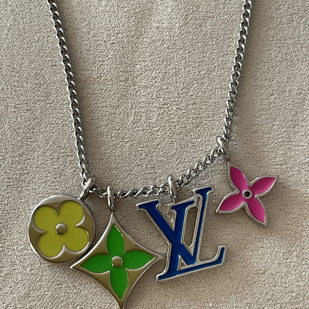 Louis Vuitton Authentic LV Instinct Multicolor Necklace